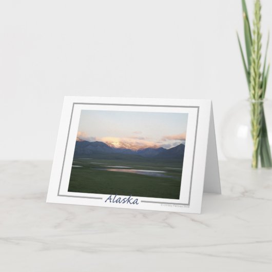 Noordelijk Alaska Kaart (Voorkant)