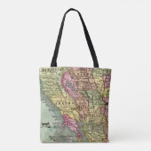 Noordelijk Californisch wijnbouwland Tote Bag (Achterkant)