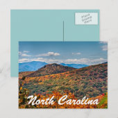 noordelijk carolina briefkaart (Voorkant / Achterkant)