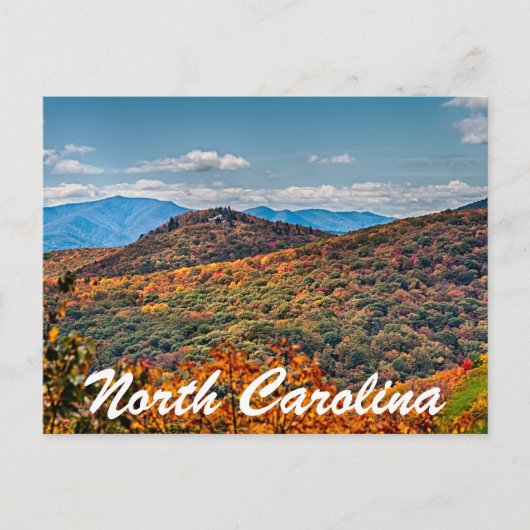 noordelijk carolina briefkaart (Voorkant)