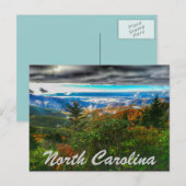 noordelijk carolina briefkaart (Voorkant / Achterkant)