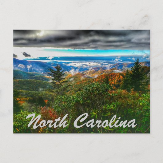 noordelijk carolina briefkaart (Voorkant)