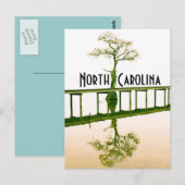 noordelijk carolina briefkaart (Voorkant / Achterkant)
