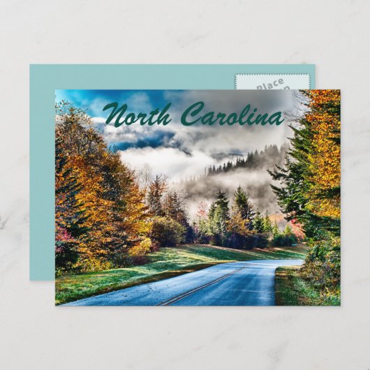 noordelijk carolina briefkaart (Voorkant / Achterkant)