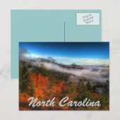 noordelijk carolina briefkaart (Voorkant / Achterkant)