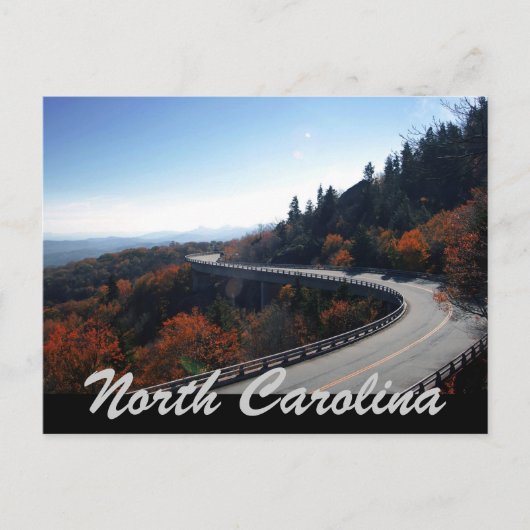 noordelijk carolina briefkaart (Voorkant)