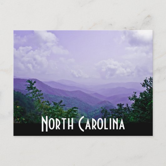noordelijk carolina briefkaart (Voorkant)