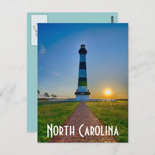 noordelijk carolina briefkaart (Voorkant / Achterkant)