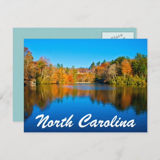 noordelijk carolina briefkaart (Voorkant / Achterkant)