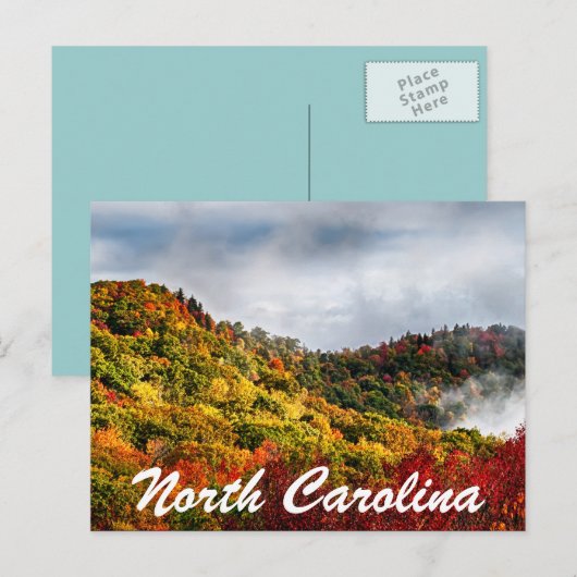 noordelijk carolina briefkaart (Voorkant / Achterkant)