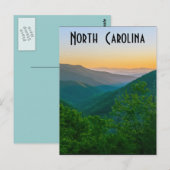 noordelijk carolina briefkaart (Voorkant / Achterkant)