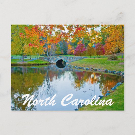 noordelijk carolina briefkaart (Voorkant)