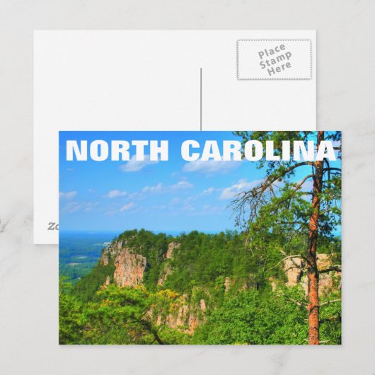 noordelijk carolina briefkaart (Voorkant / Achterkant)