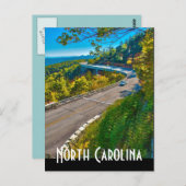 noordelijk carolina briefkaart (Voorkant / Achterkant)