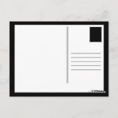 noordelijk carolina pride blur briefkaart (Achterkant)
