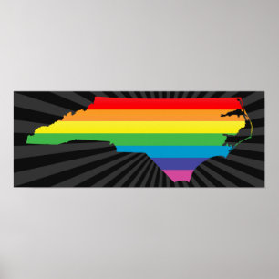 noordelijk carolina pride . poster
