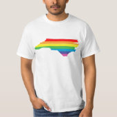 noordelijk carolina pride . t-shirt (Voorkant)
