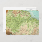 Noordelijk deel Zuid-Amerika Briefkaart (Voorkant / Achterkant)