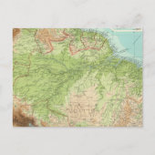 Noordelijk deel Zuid-Amerika Briefkaart (Voorkant)