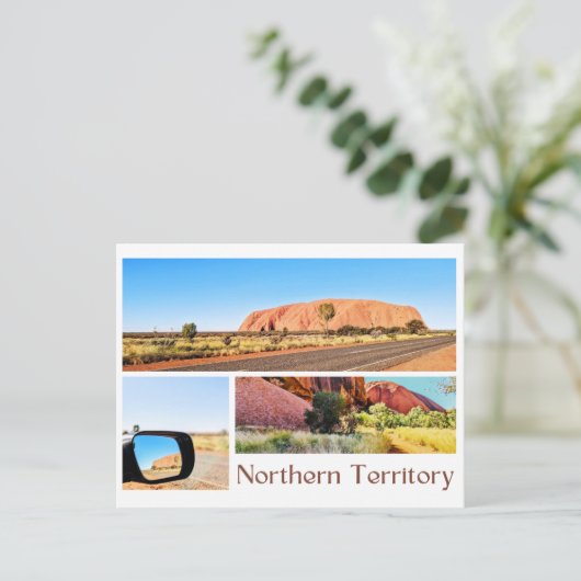 Noordelijk gebied briefkaart (Staand voorkant)