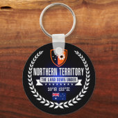 Noordelijk gebied sleutelhanger (Voorkant)