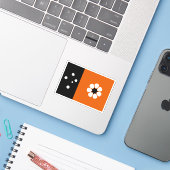 Noordelijk gebied sticker (Laptop met iPhone)