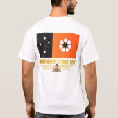 Noordelijk gebied t-shirt (Achterkant)