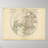 noordelijk halfrond 2 poster (Voorkant)