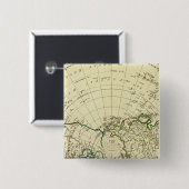 noordelijk halfrond 2 vierkante button 5,1 cm (Voorkant /achterkant)