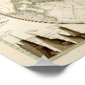 noordelijk halfrond 3 poster (Hoek)