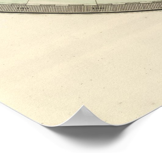 noordelijk halfrond 3 poster (Hoek)