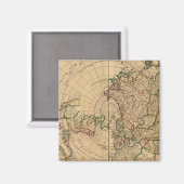 noordelijk halfrond 5 magneet (Voorkant / Achterkant)