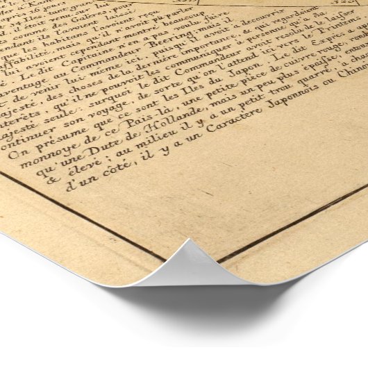 noordelijk halfrond 5 poster (Hoek)