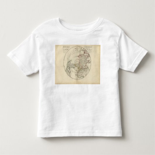 noordelijk halfrond kinder shirts (Voorkant)