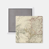 noordelijk halfrond magneet (Voorkant / Achterkant)