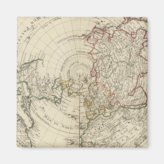 noordelijk halfrond magneet (Voorkant)