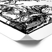 noordelijk halfrond poster (Hoek)