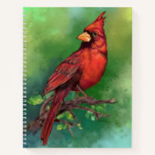 Noordelijk Kardinaal Notitieboek (Voorkant)