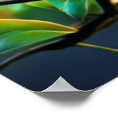 Noordelijk Kardinaal Poster (Hoek)