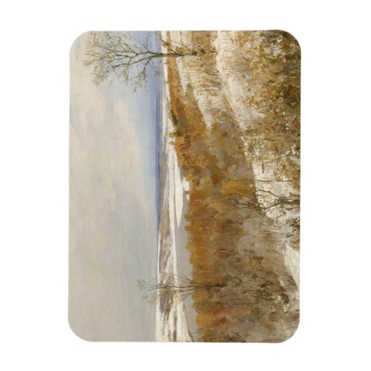 Noordelijk landschap, Vasili Dmitrijevitš Polenov Magneet (Verticaal)