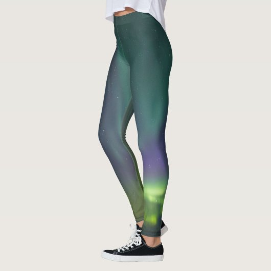 noordelijk licht, aurora borealis leggings (Links)