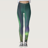 noordelijk licht, aurora borealis leggings (Voorkant)