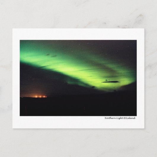 noordelijk licht briefkaart (Voorkant)