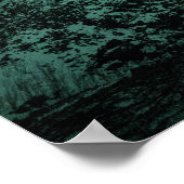 Noordelijk licht in het Poster Noorwegen (Hoek)