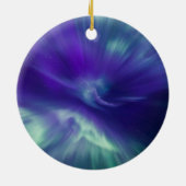 noordelijk licht keramisch ornament (Achterkant)