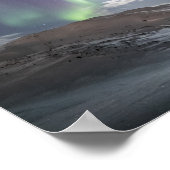 Noordelijk Licht Noorwegen Poster (Hoek)