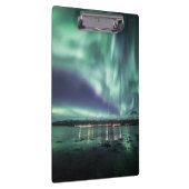 Noordelijk licht op de Fjord Klembord (Rechts)