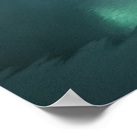 noordelijk licht poster (Hoek)