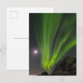 noordelijk lichtS | Haukland Beach Island Briefkaart (Voorkant / Achterkant)