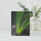 noordelijk lichtS | Haukland Beach Island Briefkaart (Staand voorkant)